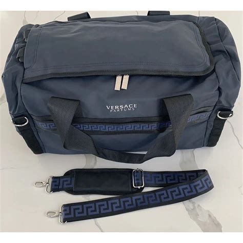 dimensions free versace duffle bag|Versace parfums duffle bag price.